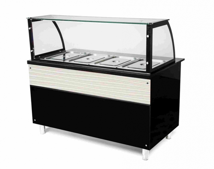 Bainmarie 4x1GN Speisenwärmer